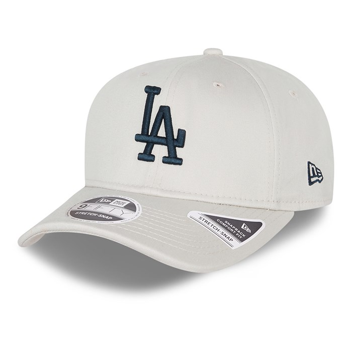LA Dodgers League Essential 9FIFTY Stretch Snap Lippis Stone - New Era Lippikset Tarjota FI-210538